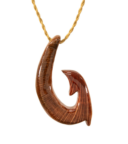 Macadamia Ulua Hook Pendant