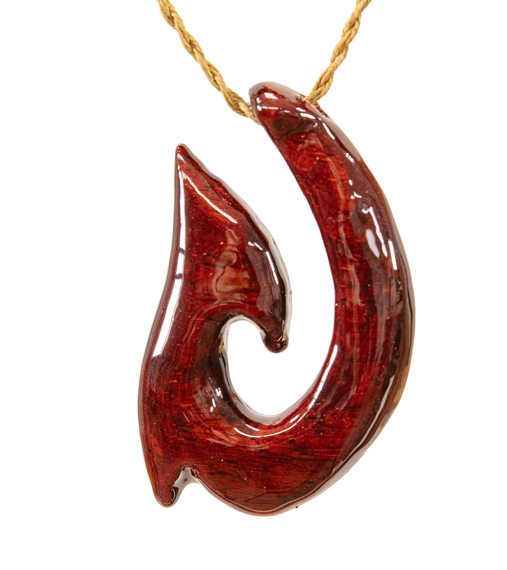 カーリーコアウルアフックペンダント