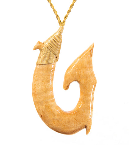 Blonde Koa Hook Pendant