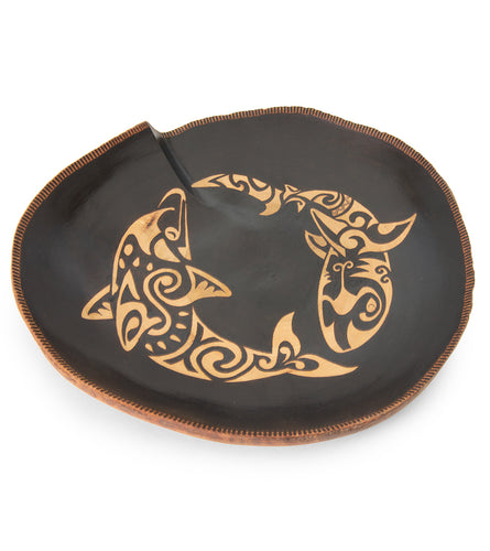Pyrography Mango Platter 