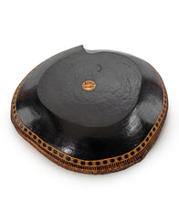 Pyrography Mango Bowl "Tribal Honu 38831C" by Dino Muradian