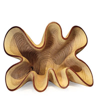 Carved Vessel "Undulating Oak Bowl III" by Andy DiPietro
