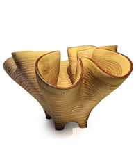 Carved Vessel "Undulating Oak Bowl III" by Andy DiPietro