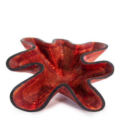 アンディ・ディピエトロ作「秋の葉」彫刻作品