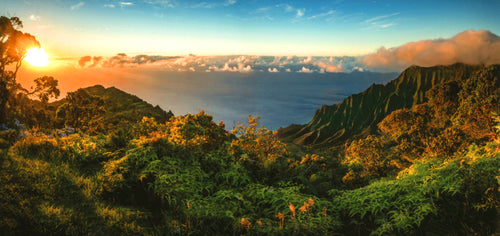 Kalalau Lookout by Don Slocum
