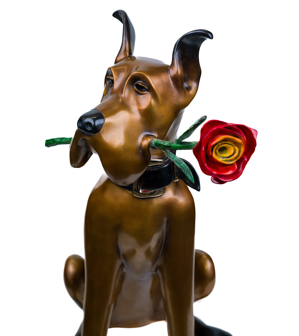 Bronze Sculpture "Daisy" by Marty Goldstein