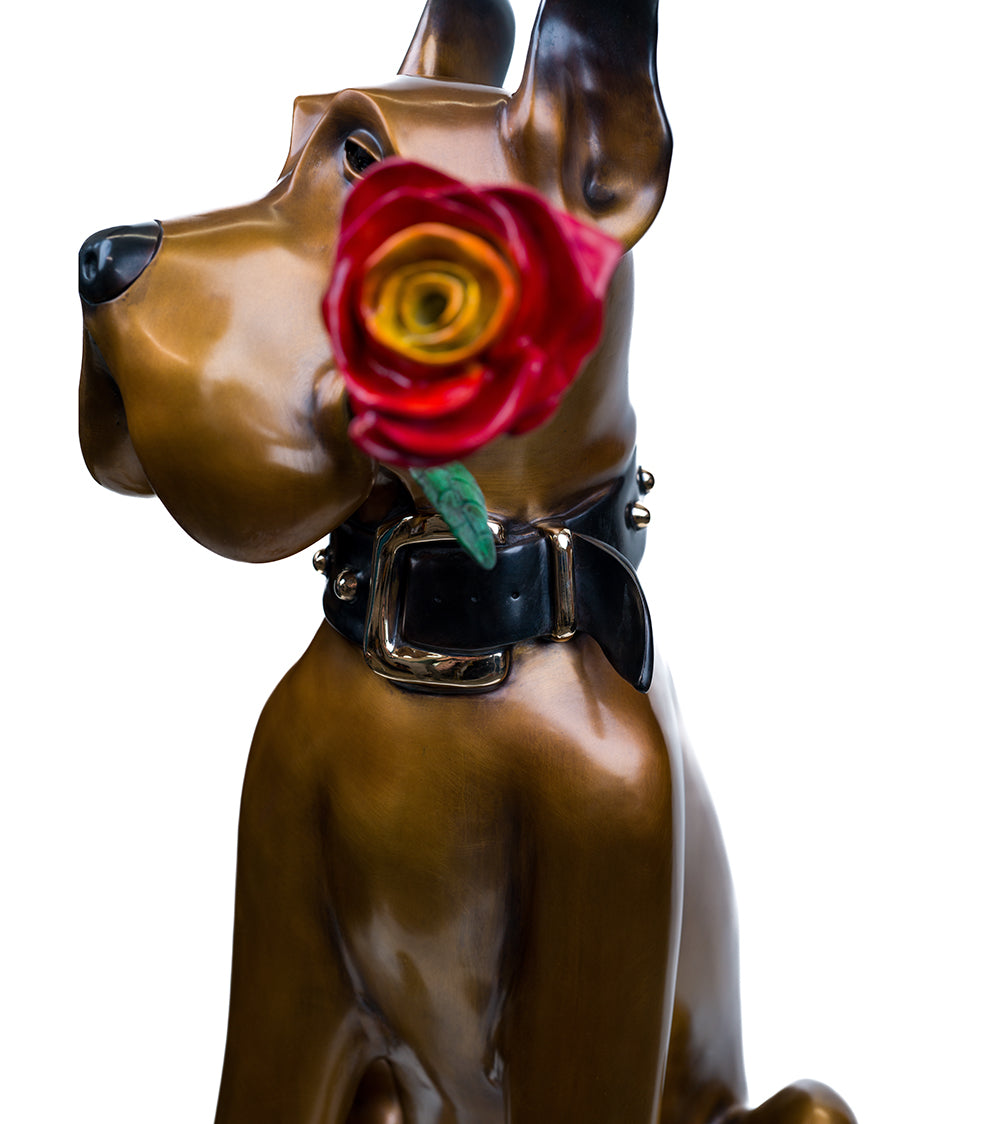 Bronze Sculpture "Daisy" by Marty Goldstein