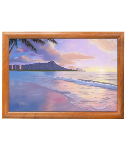 Original Painting: Diamond and Pearl by Michael Provenza