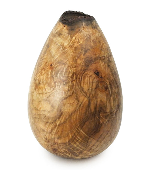 Red Camphor Vase "Droplet Series #2501" by Dan Stevenson