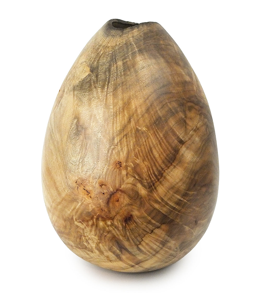 Red Camphor Vase "Droplet Series #2503" by Dan Stevenson