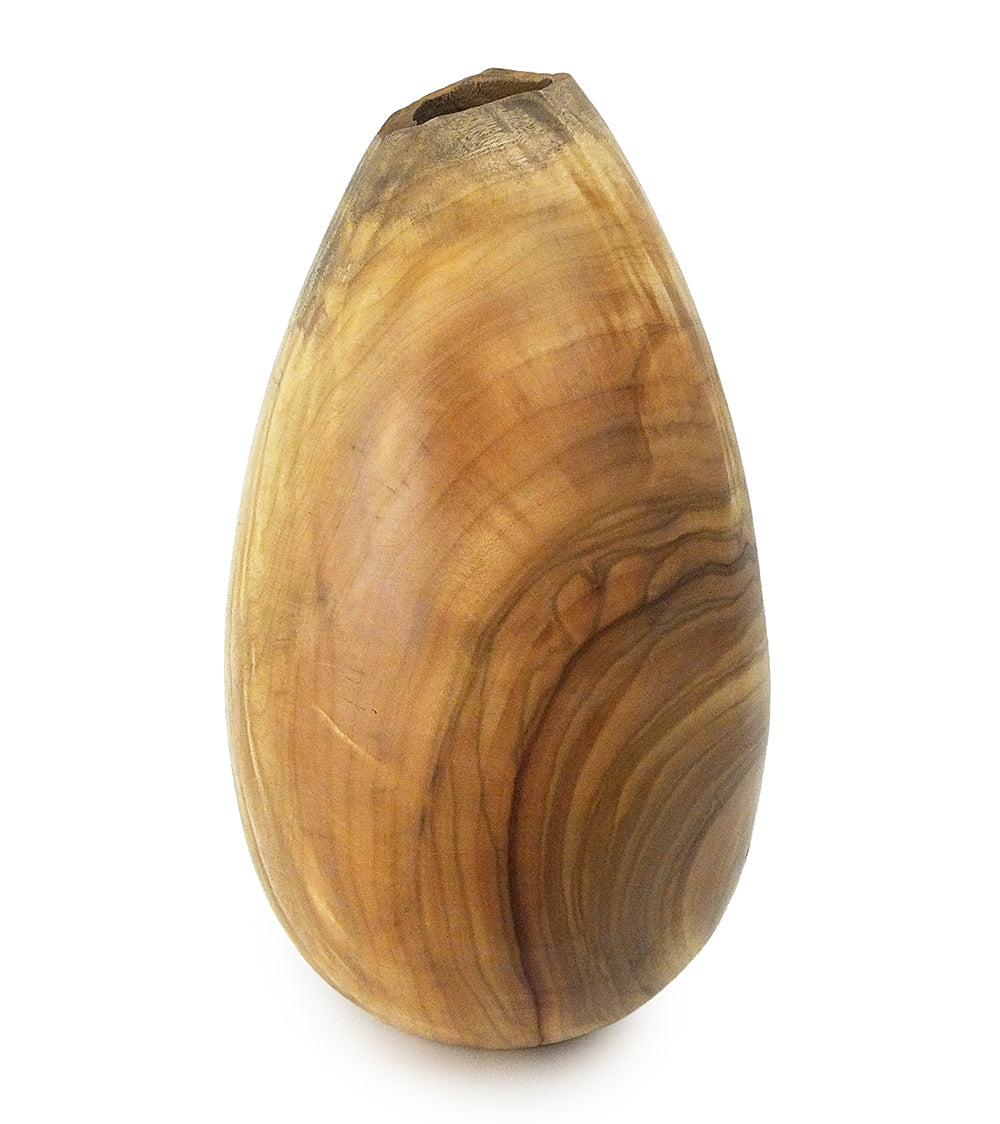 Red Camphor Vase "Droplet Series #2508" by Dan Stevenson