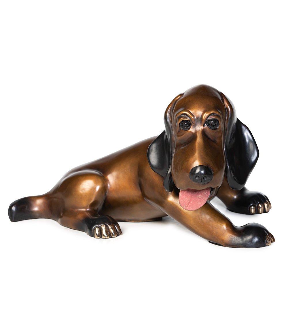 Escultura de bronce "Duncan" de Marty Goldstein