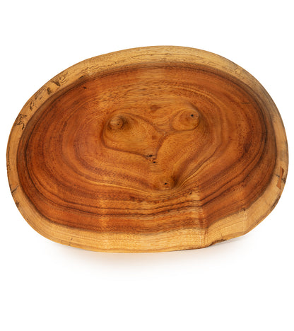 Natural Edge Maui Koa w/3 Carved Feet by Emiliano Arcaval