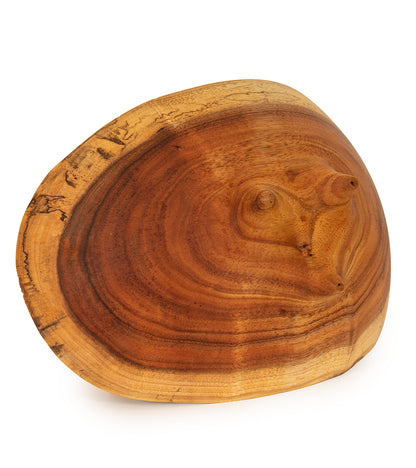 Natural Edge Maui Koa w/3 Carved Feet by Emiliano Arcaval