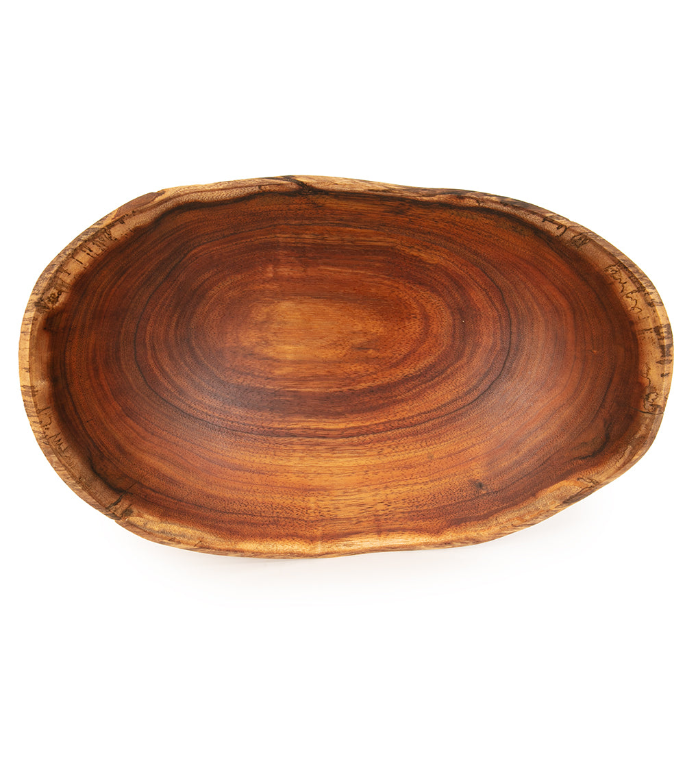 Natural Edge Koa Bowl #1 by Emiliano Arcaval