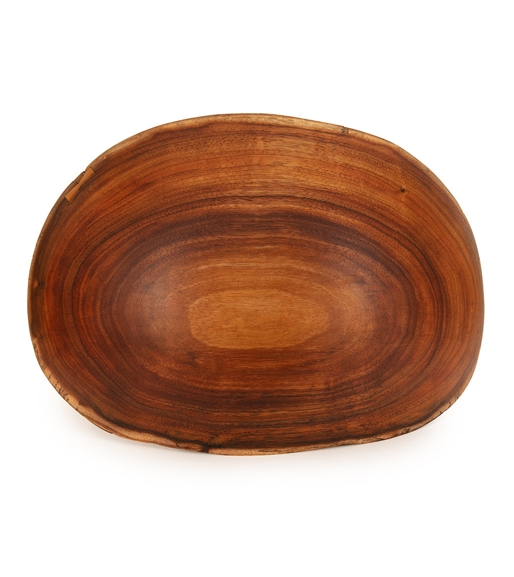Natural Edge Koa Bowl #1 by Emiliano Arcaval