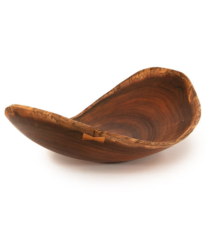 Natural Edge Koa Bowl #1 by Emiliano Arcaval