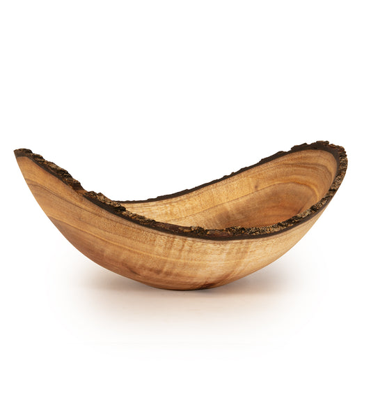 Natural Edge Koa Bowl #4 by Emiliano Arcaval