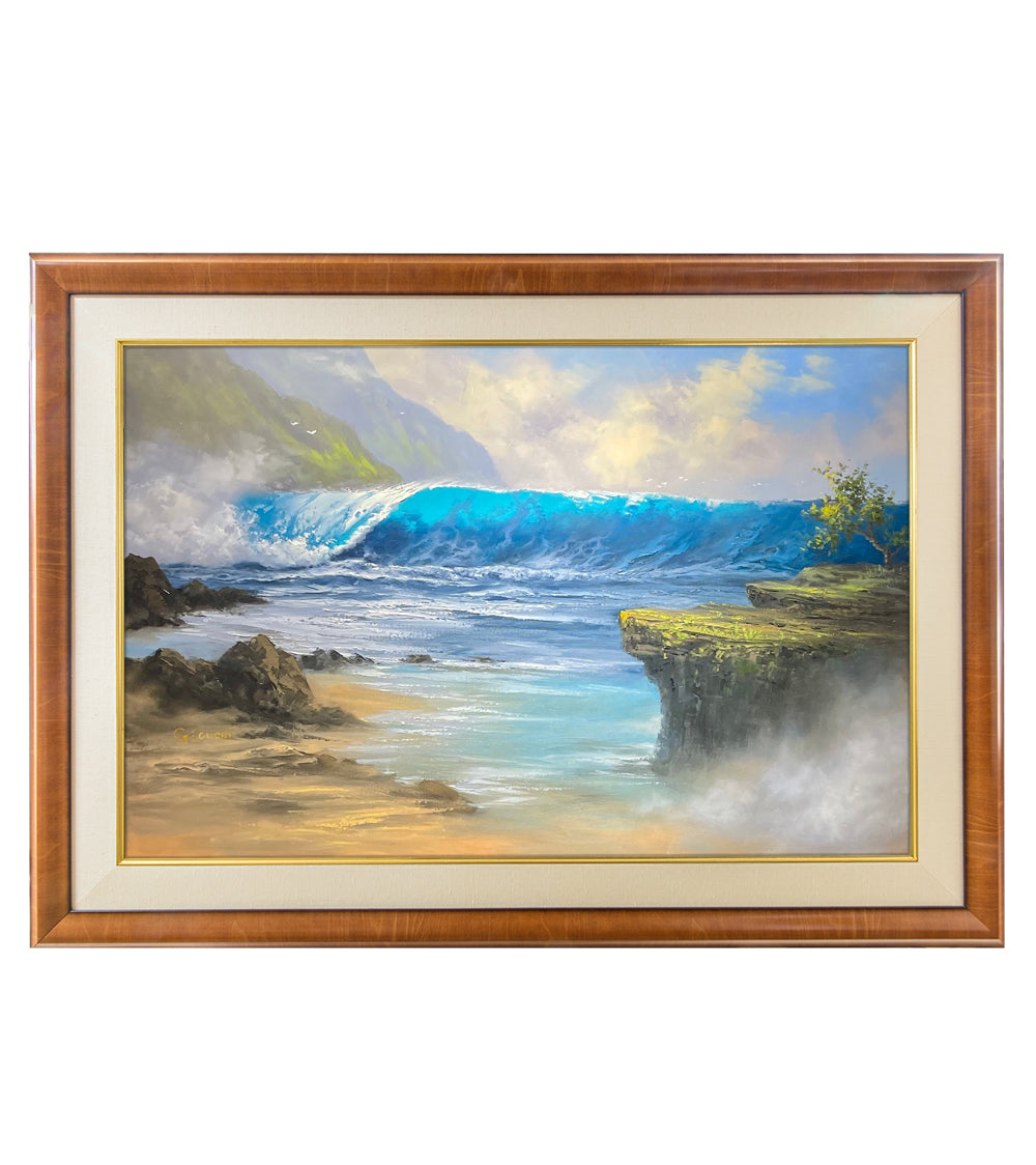 Original Painting: Echo of Island Waters by George Eguchi