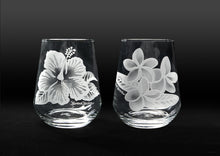 砂でエッチングしたプルメリアの茎なし。2個セット