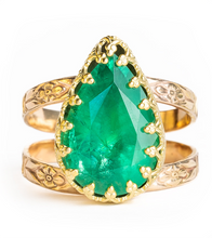 Anillo de esmeralda de Galit