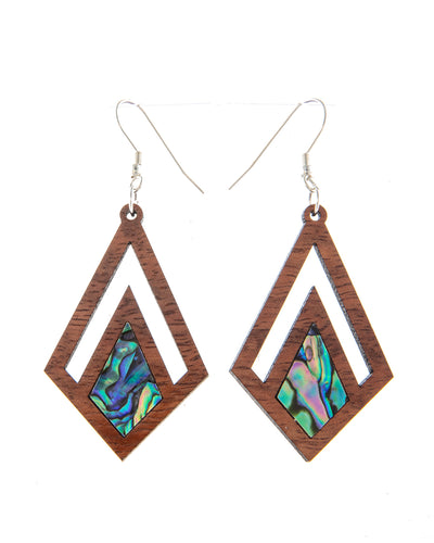 Koa Earrings 