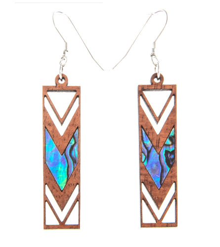 Koa Earrings 