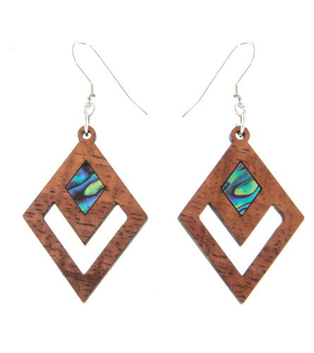 Koa Earrings 