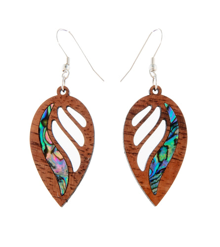 Koa Earrings 