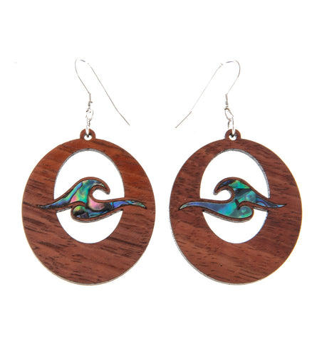 Koa Earrings 