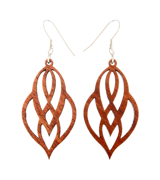 Pendientes de koa "Chime"