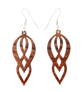 Koa Earrings "Dancer"