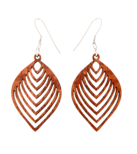 Koa Earrings 