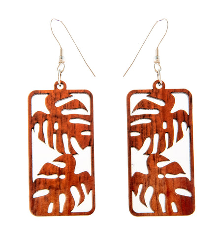 Koa Earrings 