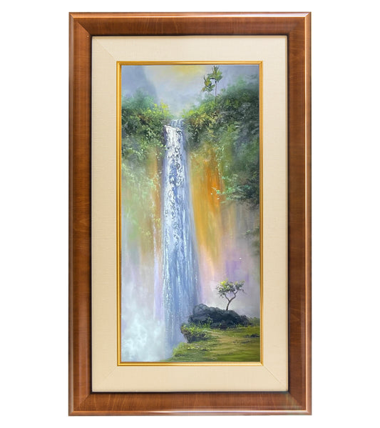 Original Painting: Falling into Lilac by George Eguchi