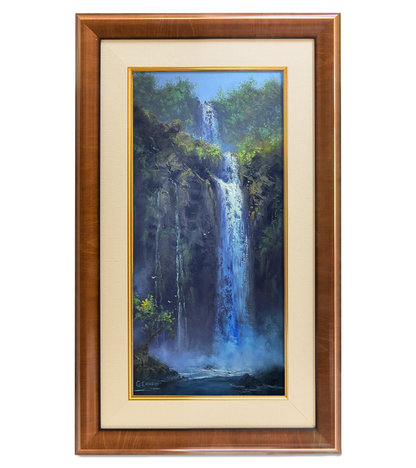 Original Painting: Falling Into Twilight by George Eguchi