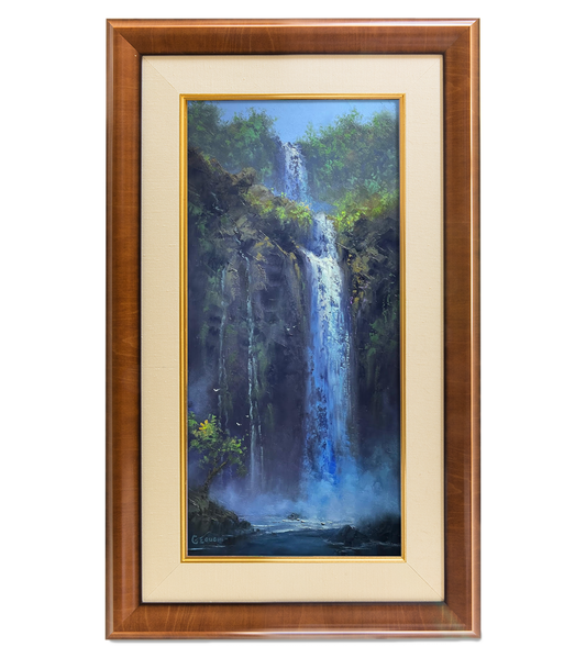 Original Painting: Falling Into Twilight by George Eguchi