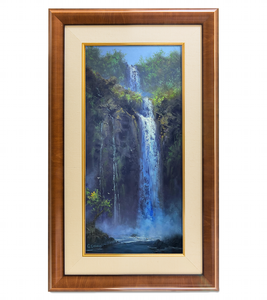 Original Painting: Falling Into Twilight by George Eguchi
