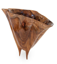 Carved Koa Vessel by Francisco Clemente