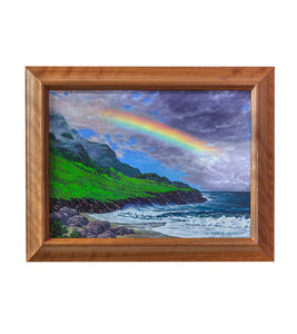 Original Painting "The Promise Kept" by Philip Gagnon 12x9 supporting Maui fire relief efforts