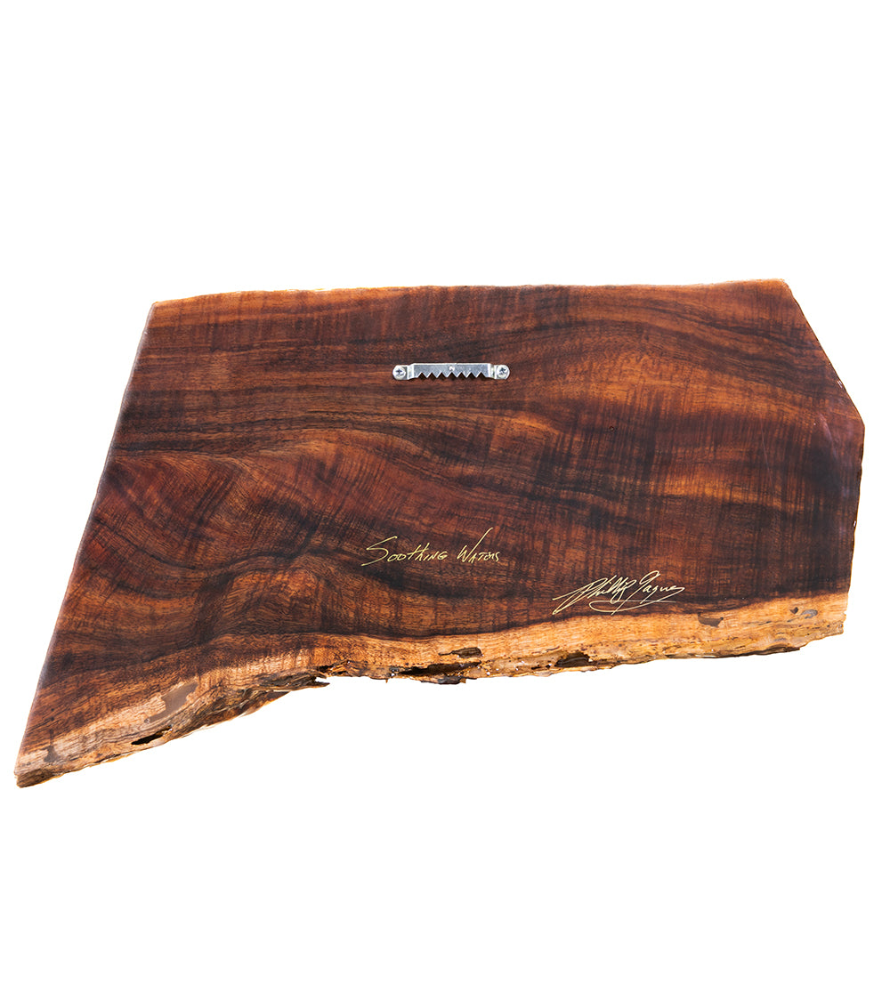 Original Painting on Koa "Soothing Waters" by Philip Gagnon 19.5 x 10