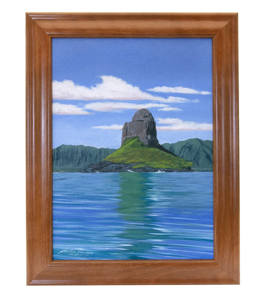 Original Painting "Chinaman's Hat" by Phillip Gagnon 10x14