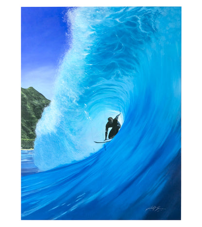 Original Painting "Surfʻs Up" by Philip Gagnon 18x24