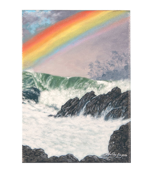 Original Painting "Beautiful Day" by Phillip Gagnon 7x5