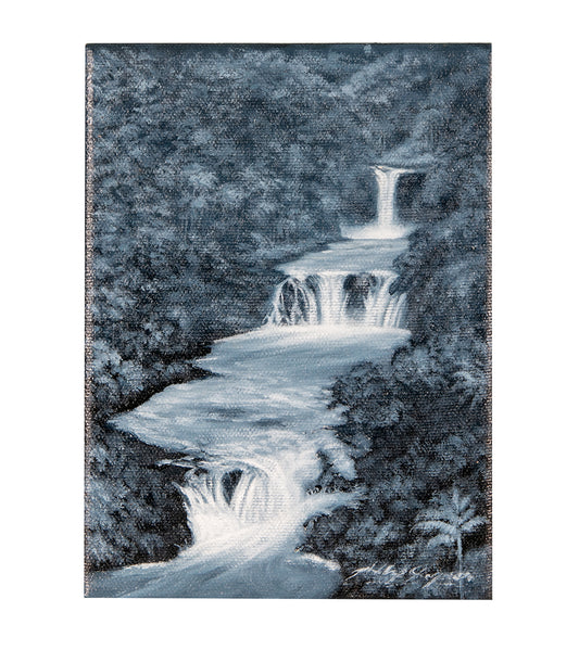 Original Painting "Indigo Dream" by Phillip Gagnon 7x5