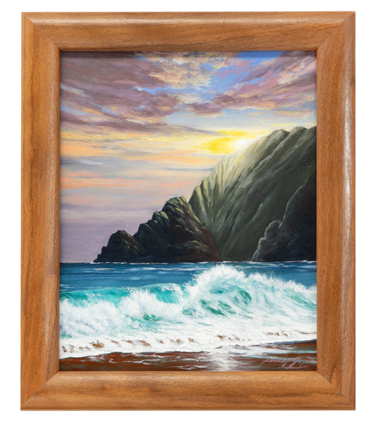 Original Painting "As Twilight Approaches" by Philip Gagnon 7x9