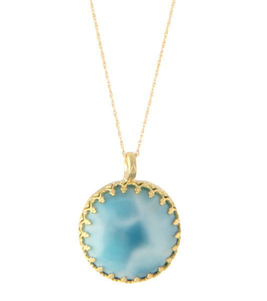 Larimar "Blue Moon" Necklace by Galit