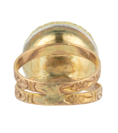 Aquamarine Faceted Ring by Galit