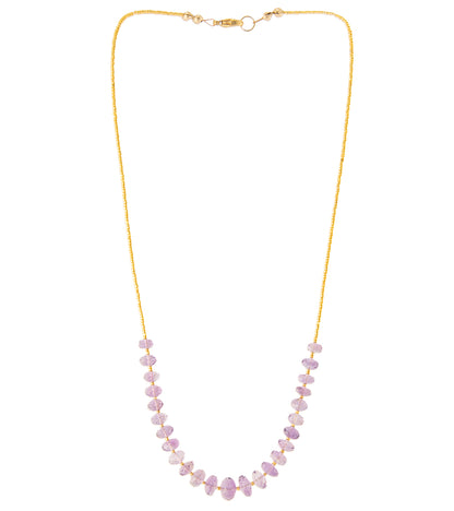 Pink Amethyst Necklace by Galit