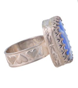 Lapis Lazuli Ring in Silver by Galit